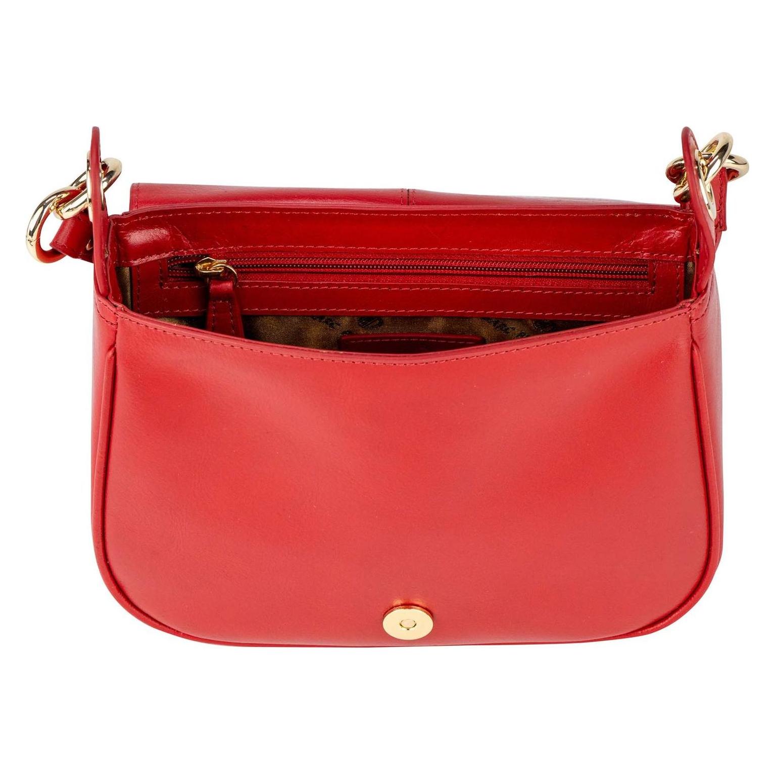 Marc Picard, Damen, Handtasche, Firenze Shoulder Bag, Rot