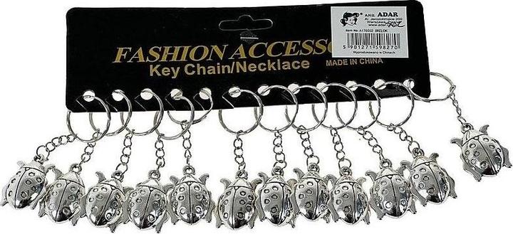 Produktbild Adar Metall-Marienkäfer-Schlüsselanhänger (12 Stück)