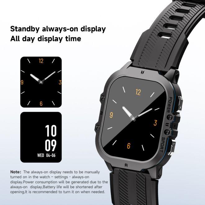 Produktbild Mu Sport Outdoor Smart Watch 1.96" AMOLED Bluetooth Call