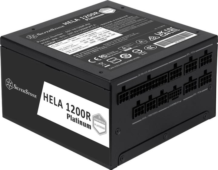 Produktbild Silverstone HELA 1200R Platinum - Cybenetics Platinum, Modular, ATX 3.0 - 1200 Watt (1200 W)