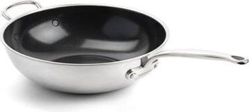 Produktbild Greenpan Premire Wok met keramische antikleeflaag 30cm (30 cm, Edelstahl)