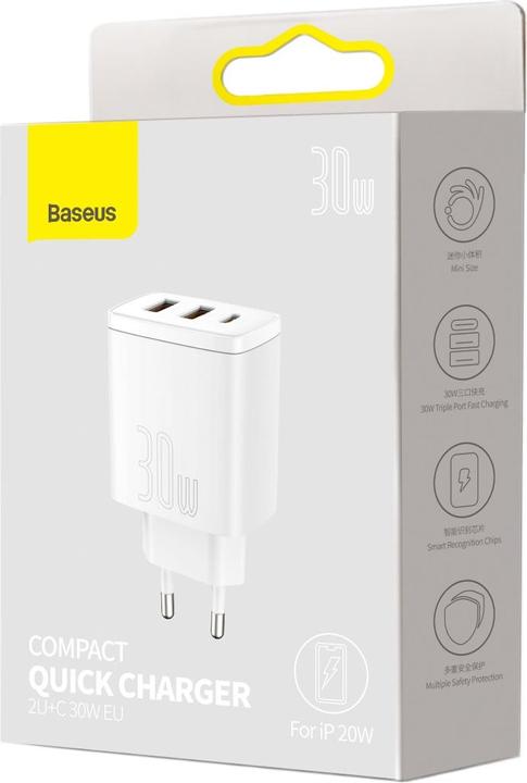 Productafbeelding Baseus Compacte snellader (30 W)