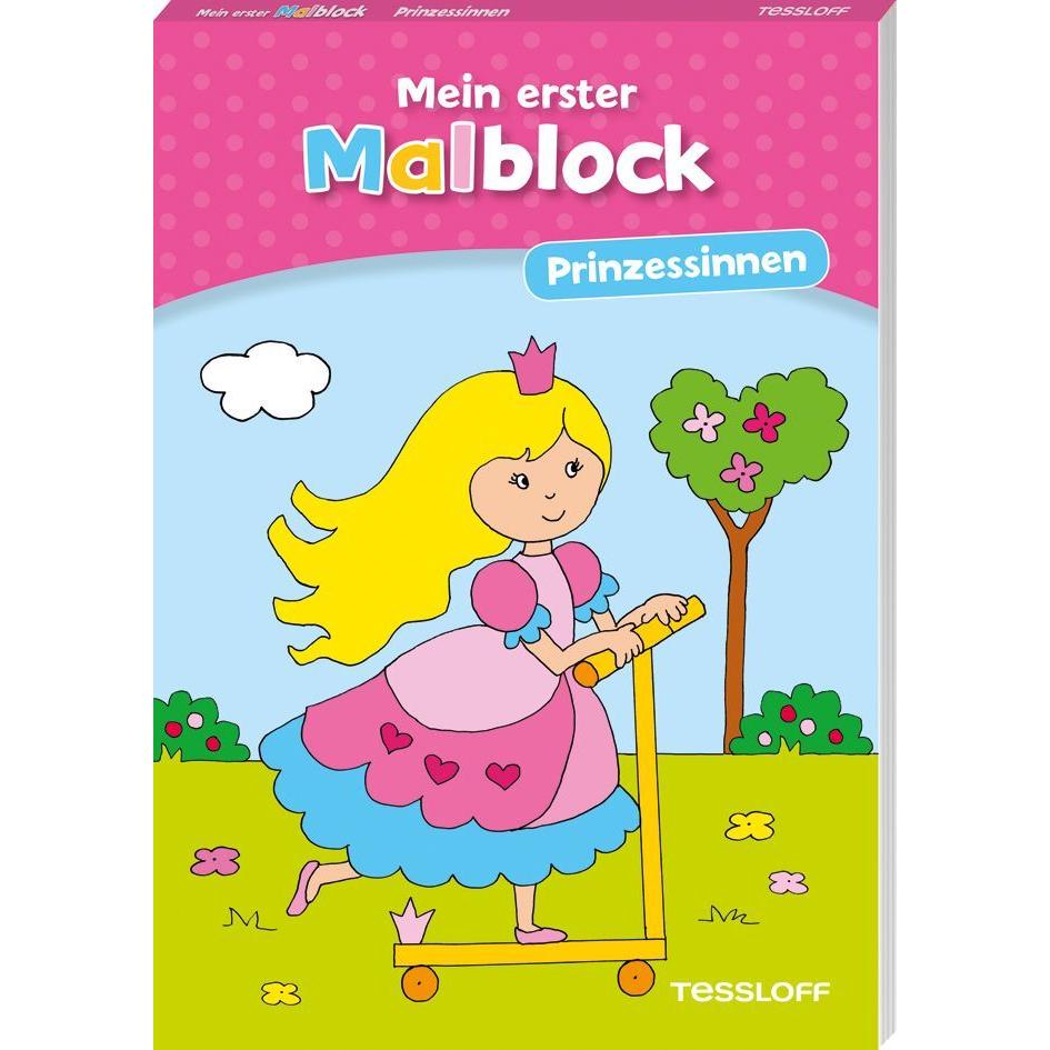 Tessloff Mein erster Malblock. Prinzessinnen