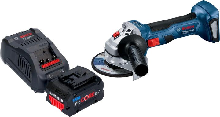 Actual product image Bosch Professional Bosch GWS 18V-7 Professional Akku Winkelschleifer 18 V 115 mm Brushless + 1x ProCORE Akku 5,5 Ah + (115 mm)