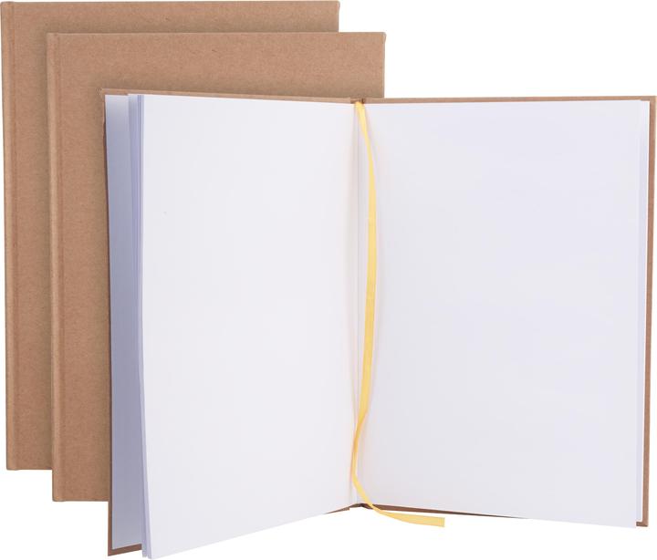 Actual product image VBS Notebook, DIN A4, 200 pages, 3 pieces (A4, Plain)
