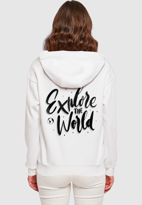 Produktbild Merchcode Ladies Wording - Explore The World Everyday Hoody - 174819 (M)
