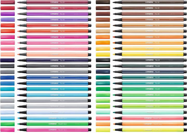 Produktbild STABILO Pen 68 Premium-Filzstift (Mehrfarbig, 20 x)