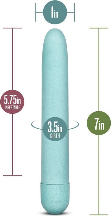 Actual product image Gaia Eco Vibrator Blau