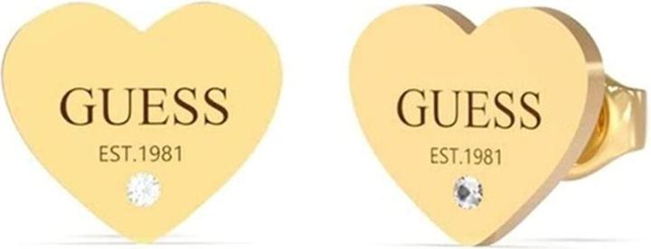 Produktbild Guess Lovely Gold Plated Heart Studs Party Earrings JUBE02177JWYGT/U (Edelstahl)