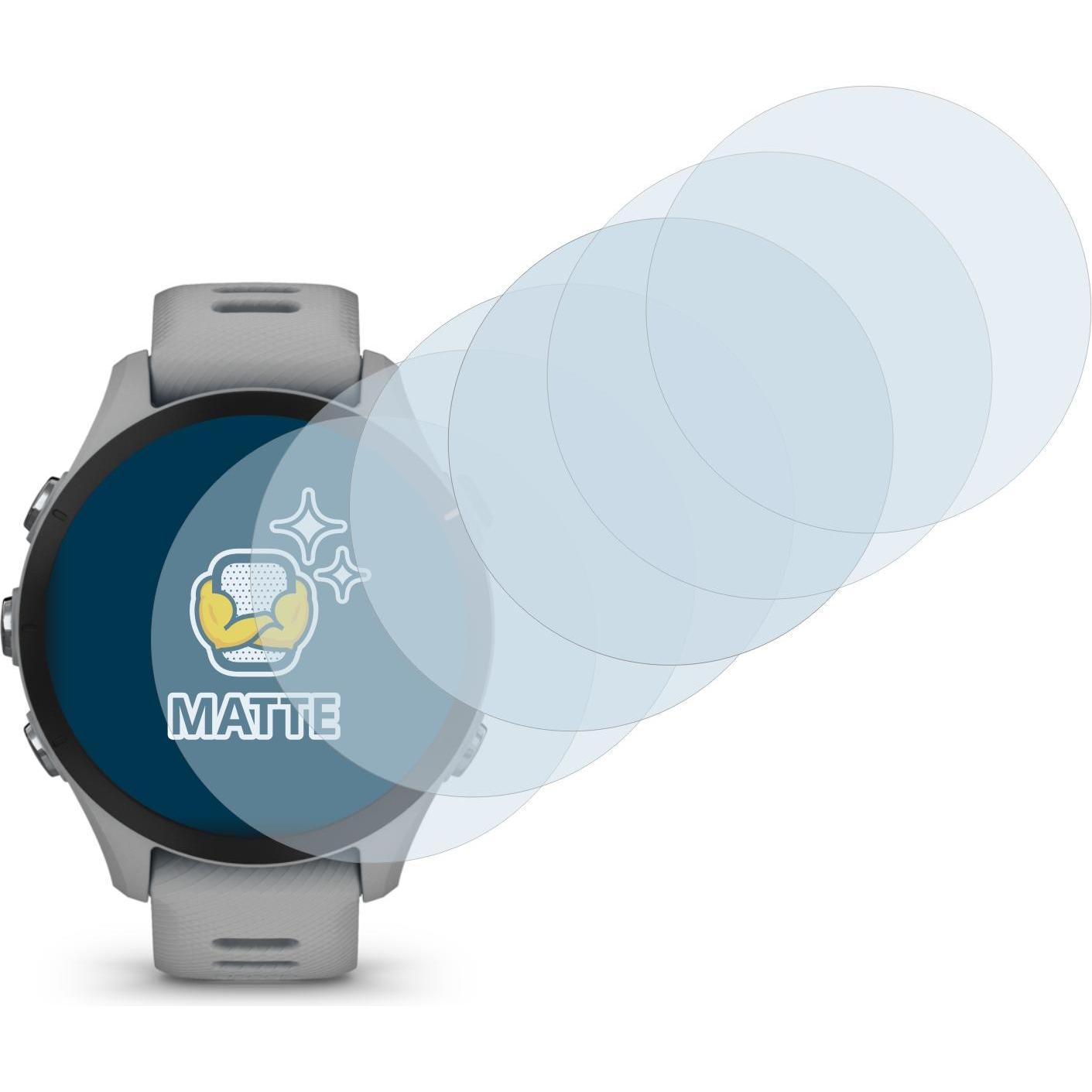 Thumbnail - BROTECT Entspiegelungs-Schutzfolie Displayschutz Matt, Smartwatch Schutzfolie, Grau