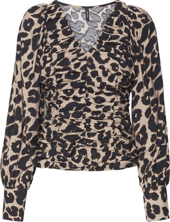 Immagine prodotto Vero Moda Vmiris L/S Vneck Gathering Top Wvn Pop1 Top (XS)