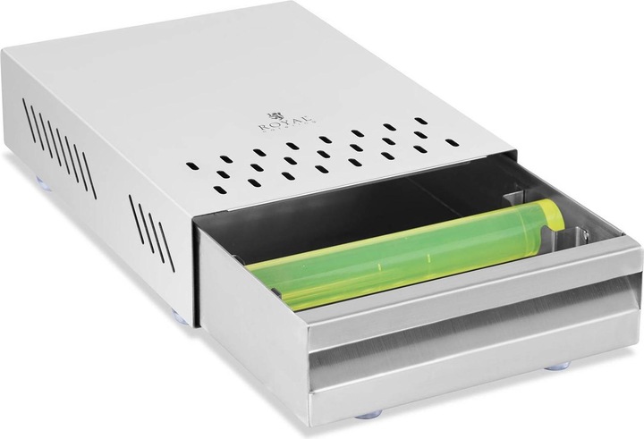 Produktbild Royal Catering Sudschublade Espresso-Schublade Abklopfbehälter-Schublade 5,7 L Edelstahl