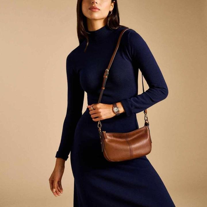 Image du produit Fossil Sac bandoulière croisé ajustable et amovible avec poche arrière et intérieure zippée