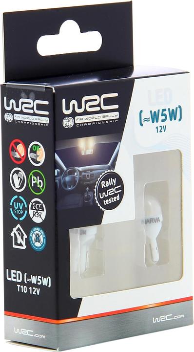 Image du produit WRC 2 LEDx T10 12V W5W (W5W)