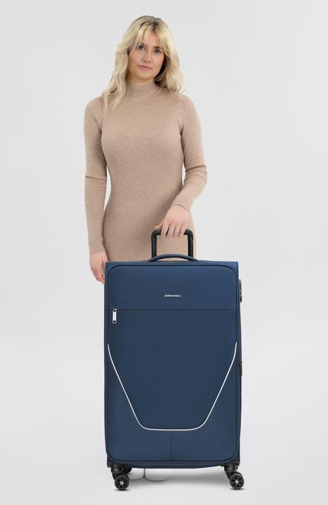 Actual product image Stratic taska 4-wheel trolley L 76 cm with expansion fold (118 l, XL (from 140l))