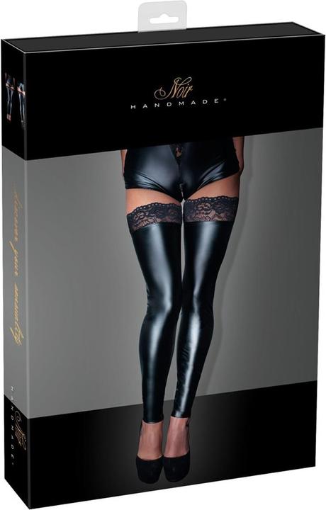 Produktbild Noir Handmade Wetlook Beinstulpen (S)