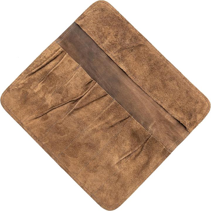 Actual product image Angus Stoke Leather knife pouch