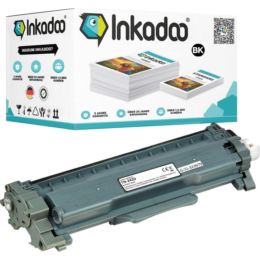 Inkadoo, Toner, Kompatibel Toner für Brother MFC-L 2712 DN
