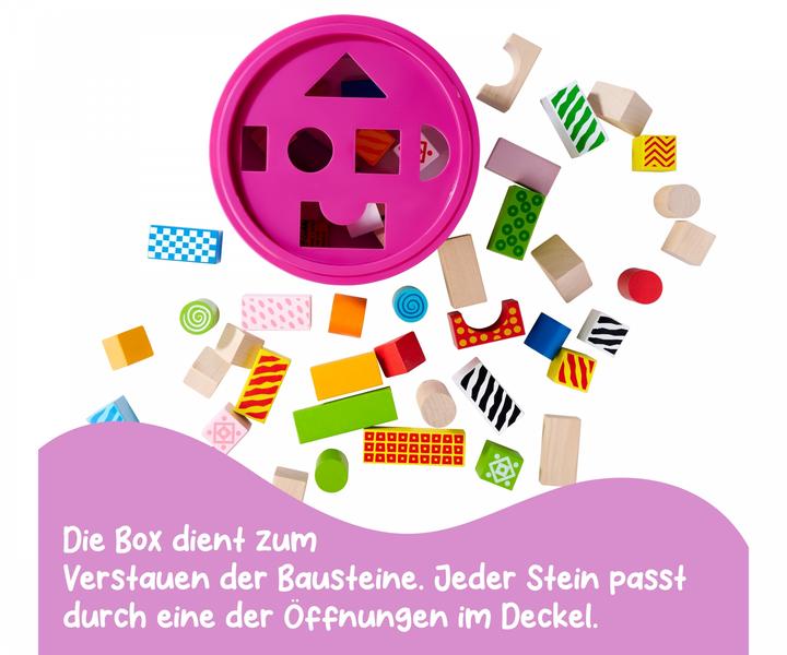 Actual product image Eichhorn Color wooden blocks 50