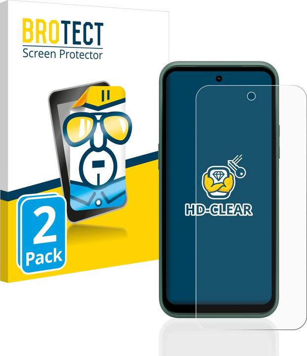Immagine prodotto BROTECT Pellicola Trasparente (2 Pezzo/i, Nokia XR21)