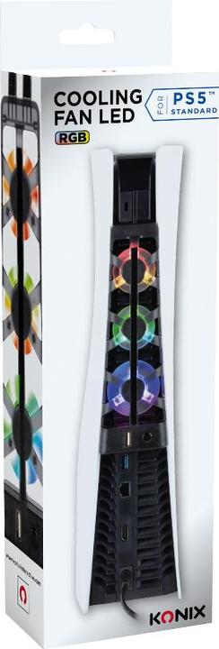 Image du produit Konix Ventilateur à LED RGB (PS5)