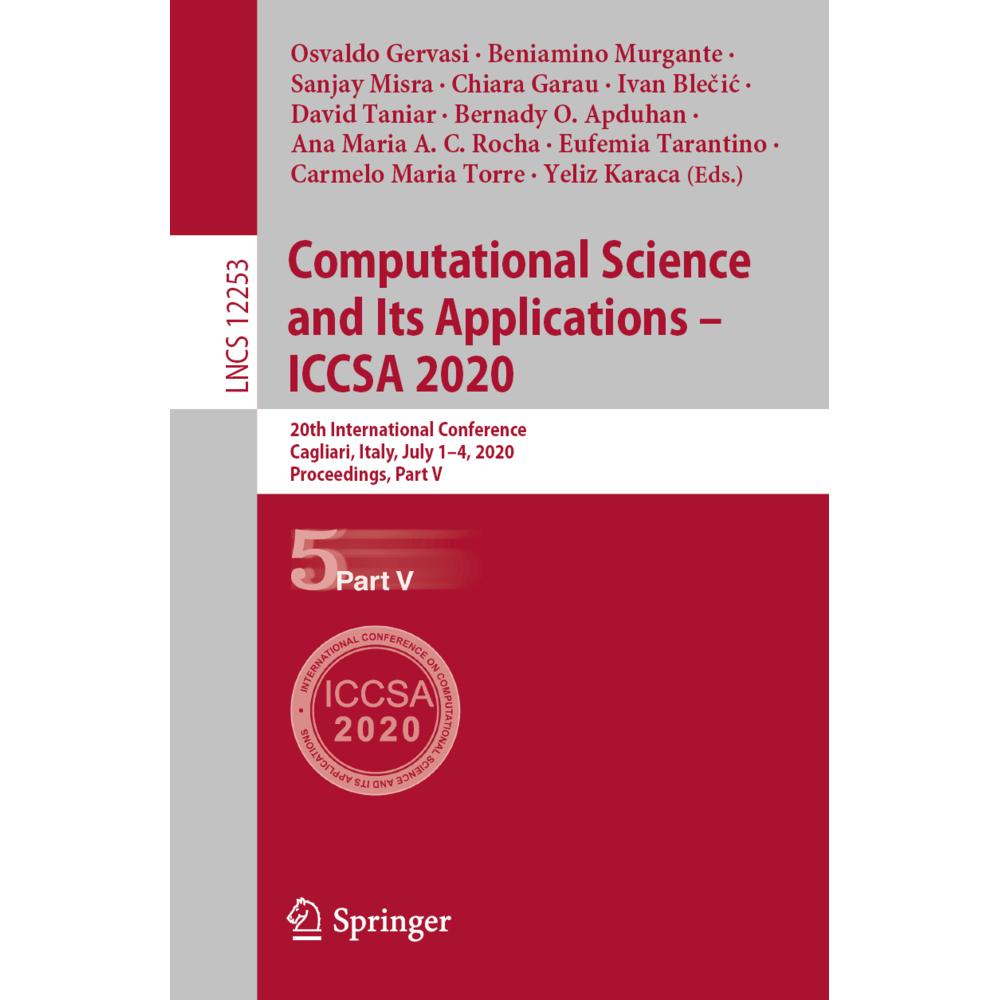 Computational Science and Its Applications - ICCSA 2020, Fachbücher von Beniamino Murgante, Yeliz Karaca, Sanjay Misra, ...