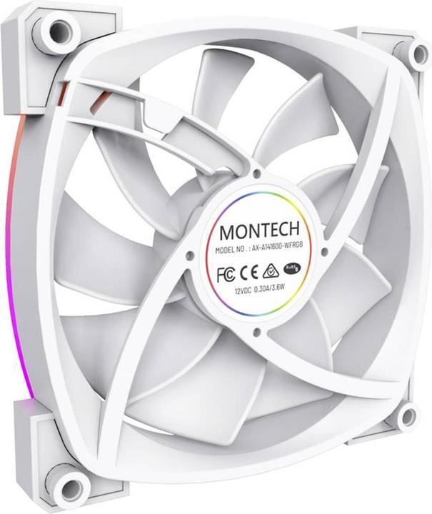 Produktbild Montech AX140 PWM - weiss (140 mm, 1x)