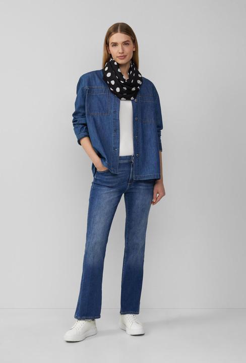 Image du produit S.Oliver Snood Loop-Schal aus Viskose mit Artwork