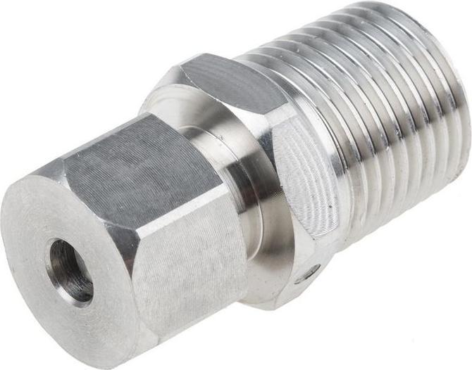Produktbild RS PRO Stainless Steel Fitting 1/2" NPT x 6.0mm