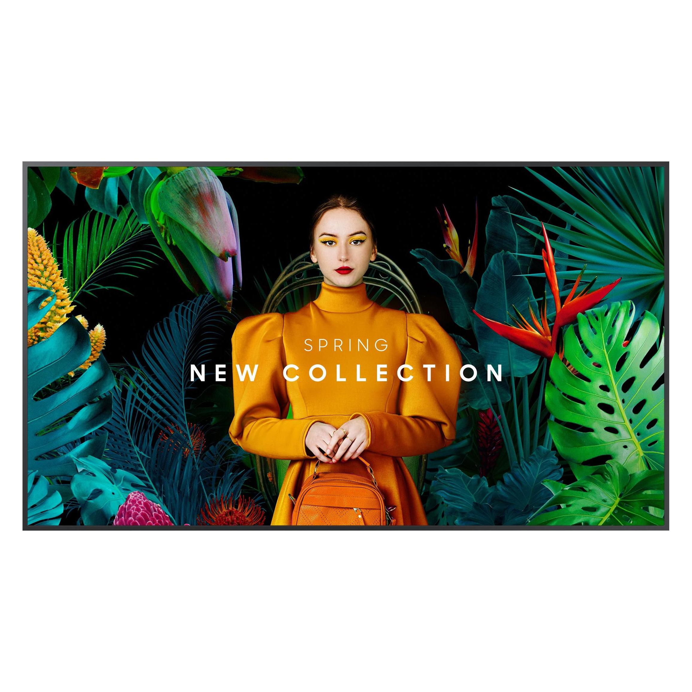 Samsung QH43C (3840 x 2160 Pixel, 43"), Digital Signage, Schwarz