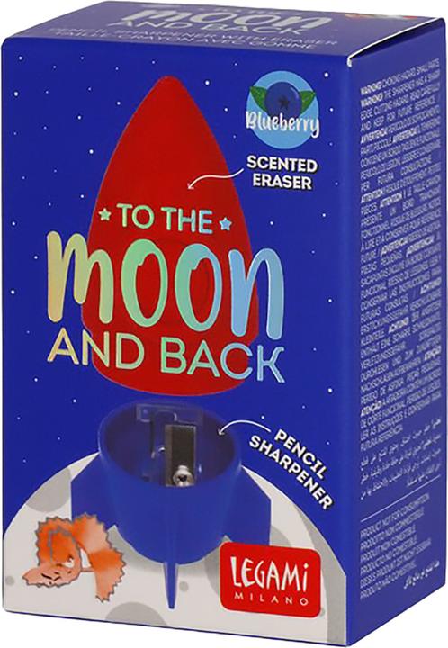 Produktbild Legami Spitzer Moon mit Radiergummi