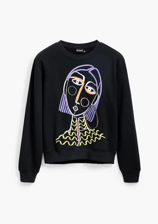 Produktbild Desigual Sweat Face 2017 Carbon XL, Zwart, XL (XL)