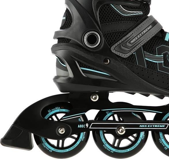 Produktbild Nils NA9157 Schwarz-MINT INLINE-SKATES, GRÖSSE 45 (45)