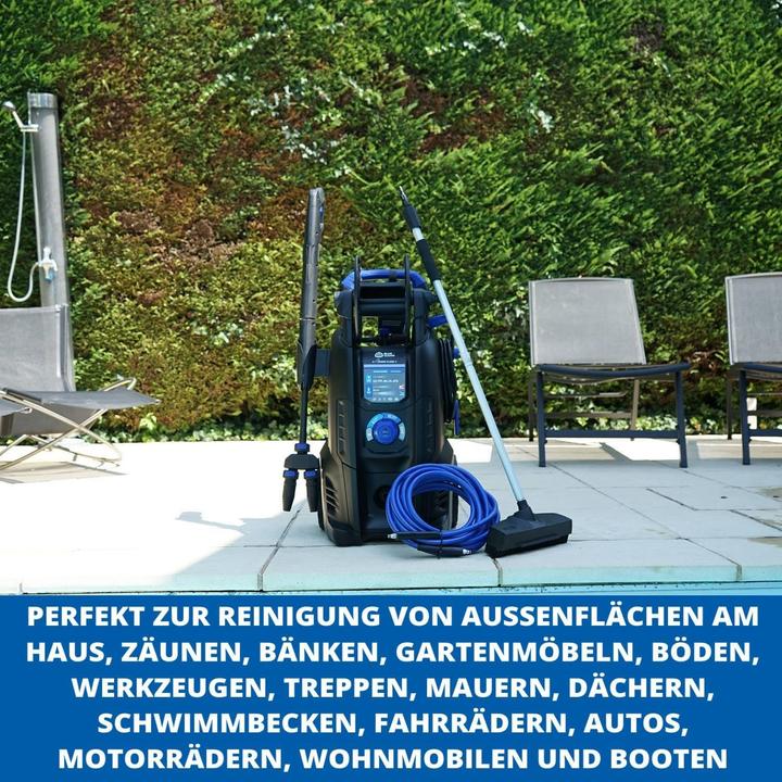Actual product image AR Blue Clean Cold Water Pressure Washer with Dualtech System and Surface Cleaner (Electrical connection)