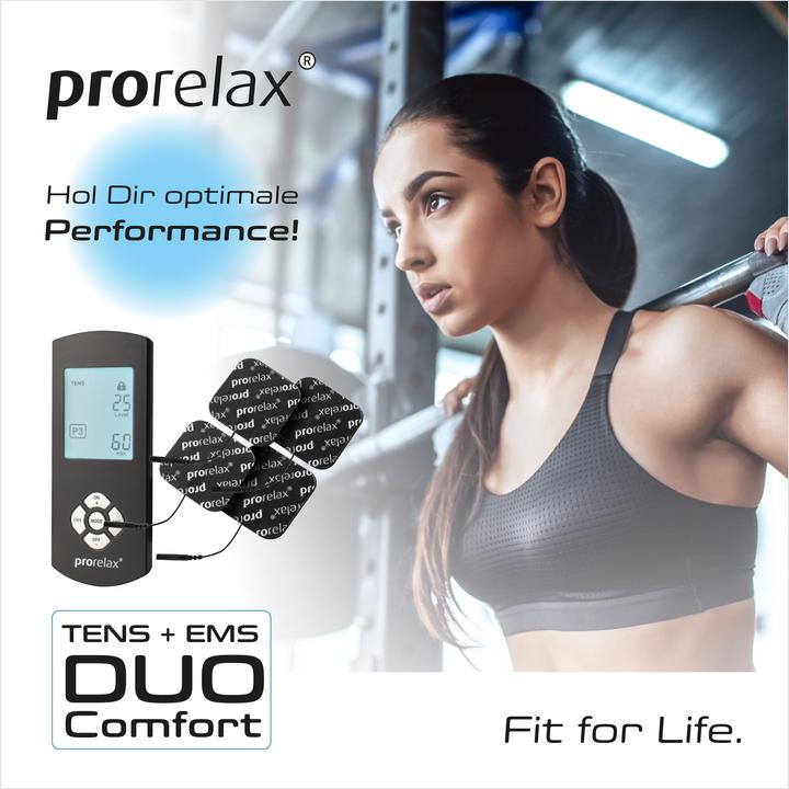 Actual product image Prorelax TENS+EMS DUO Comfort