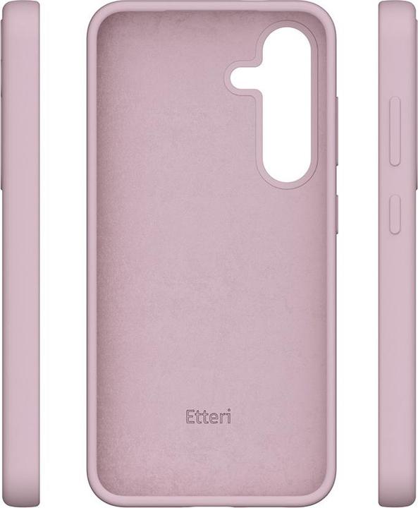 Actual product image Etteri Silicone case for Samsung Galaxy S24 Plus light pink (Samsung Galaxy S24+)