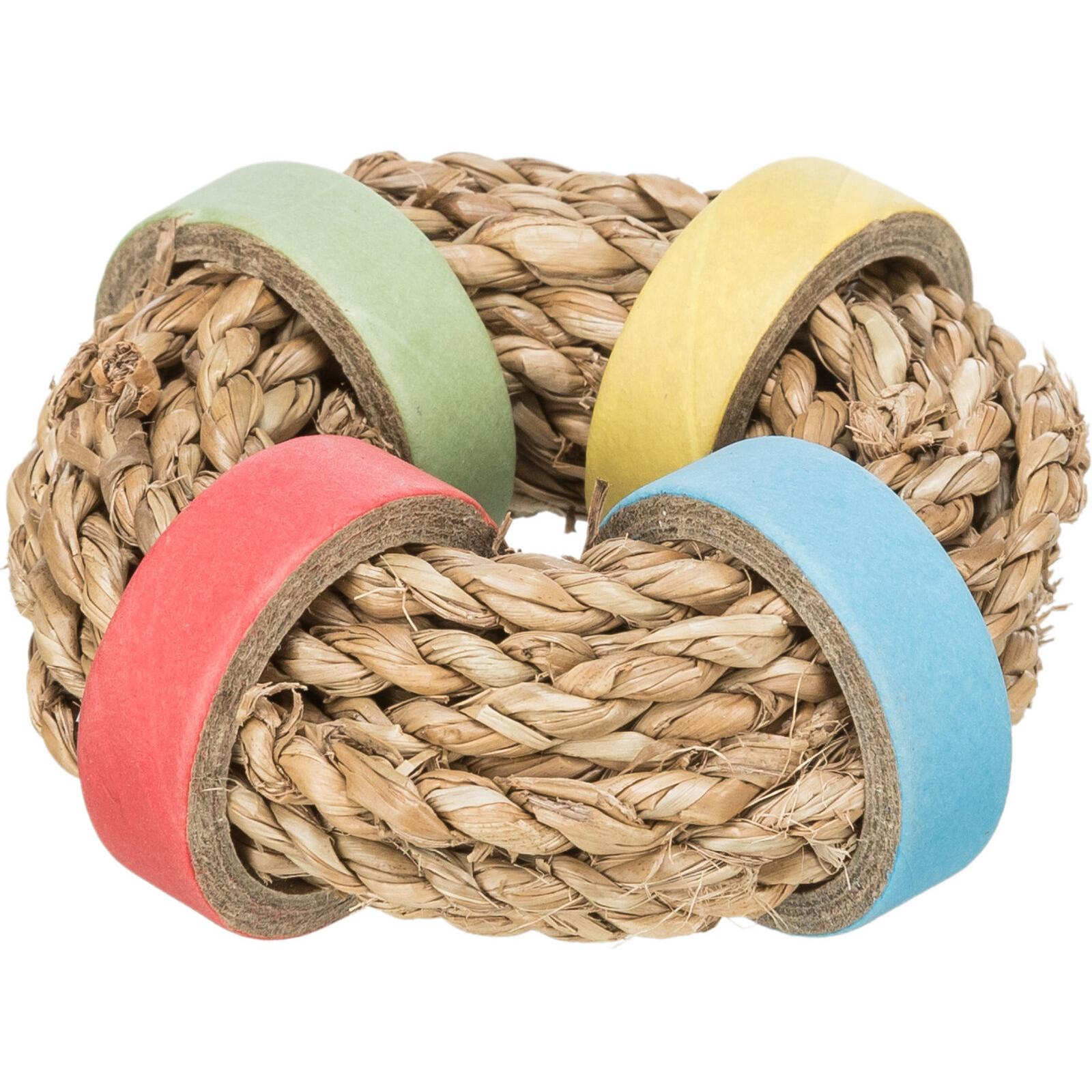 Trixie Anello Zeegras Met Papieren Ringen Naturel, Arredamento gabbia roditori