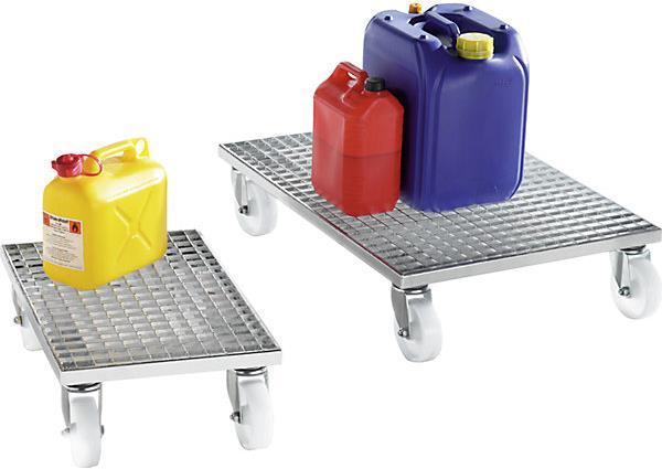 Produktbild Eurokraft Gitterrost-Transportroller (500 kg)