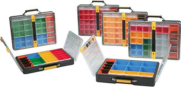 Actual product image kaiserkraft Small parts assortment case, PU 2 pcs.