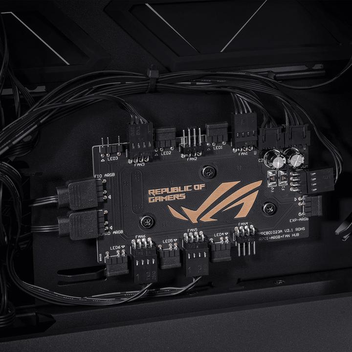 Image du produit ASUS Affaire GR701 ROG HYPERION (ATX, Mini-ITX, E-ATX, mATX)