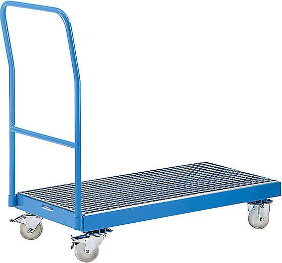 Actual product image eurokraft pro Drum transport trolley with collecting tray 40 l (250 kg)