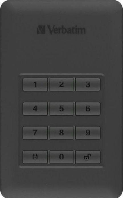 Produktbild Verbatim externes HDD Laufwerk USB 3.1 Secure (1 TB)