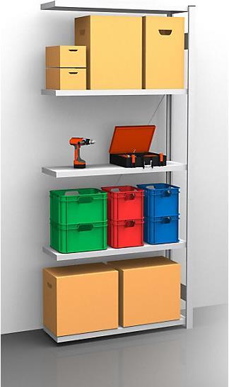 Immagine prodotto eurokraft pro Scaffale senza bulloni, zincato