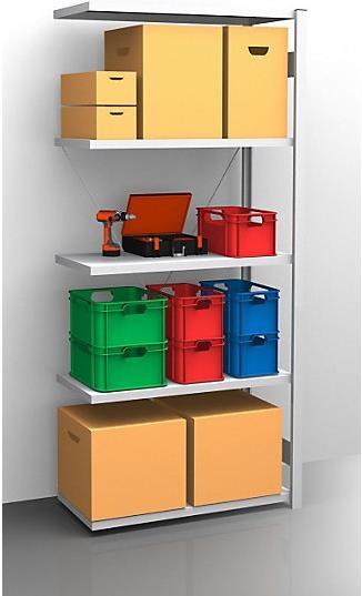 Immagine prodotto eurokraft pro Scaffale senza bulloni, zincato