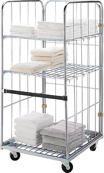 Image du produit kaiserkraft Conteneurs roulants avec parois grillagées (500 kg)