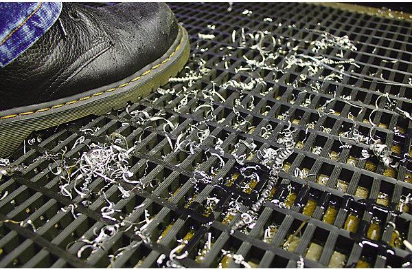 Image du produit kaiserkraft Tapis anti-fatigue, noir, armure simple (150 x 100 cm)
