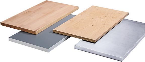 Actual product image kaiserkraft Worktop for workbench (Wood)