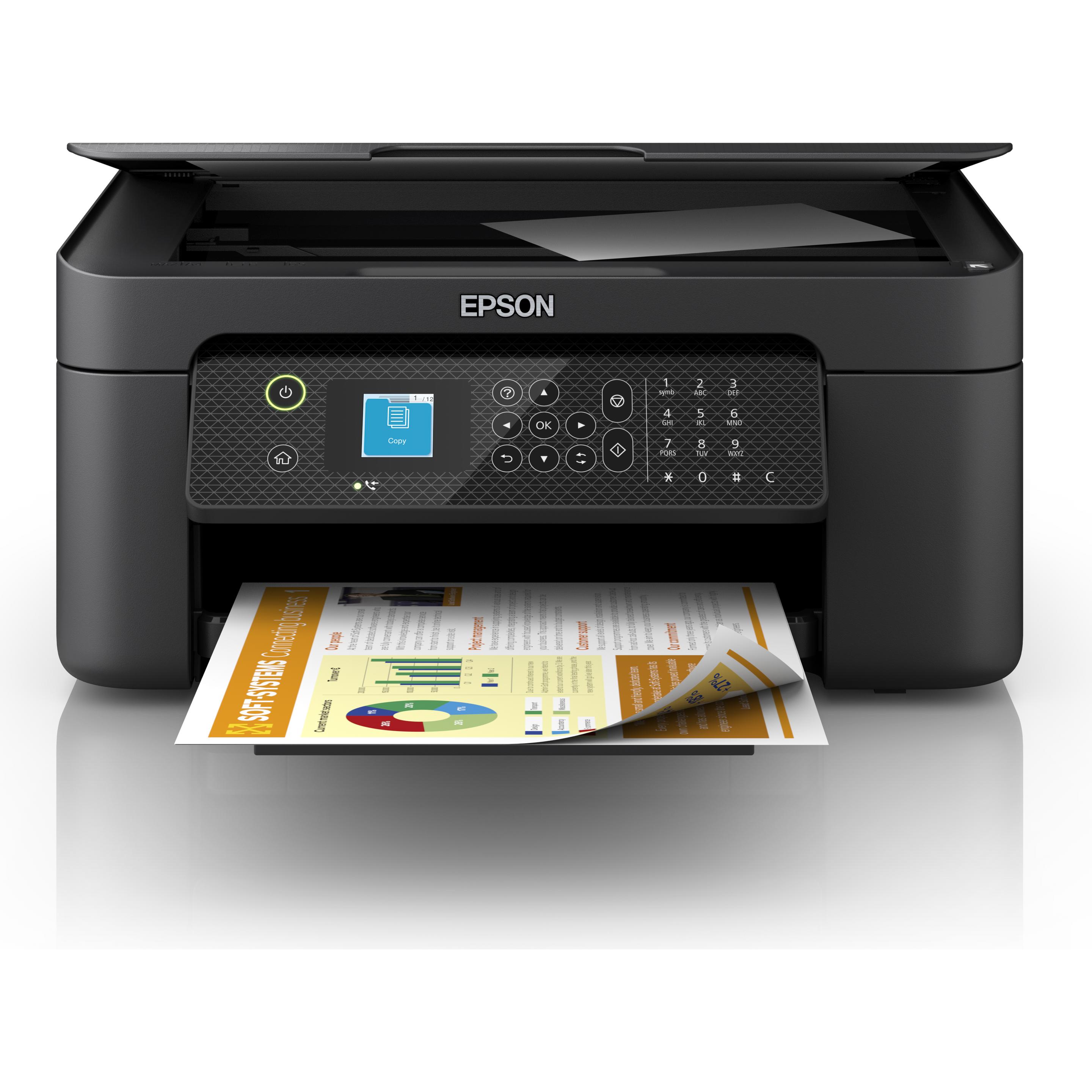 Epson WorkForce WF-2910DWF (Tintenpatrone, Farbe), Drucker, Schwarz