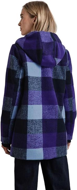 Actual product image Street One Geruite damesjas, Deep Lilac, 38 (38)