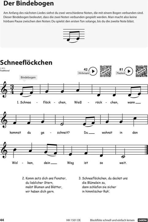 Produktbild Blockflöte - Schnell und einfach lernen (Deutsch, Helmut Hage, Cascha, 2016)